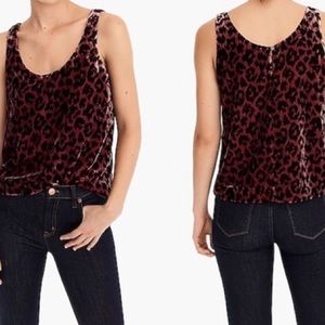 J. Crew Leopard Print Tank